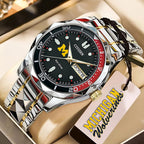 Michigan Wolverines Men's Basketball Alloy Luxury Quartz Watch – TMTHU5022