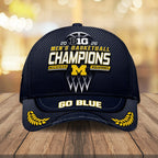 Michigan Wolverines Men's Basketball 2026 Big Ten Champions Classic Cap – MAITM14904