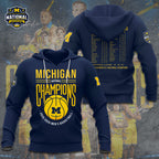 Michigan Wolverines 2026 Men's Basketball National Champions 3D Apparel – GNE5997