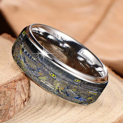 Michigan Wolverines 2026 Men's Basketball National Champions Custom Alloy Ring – GNE6009