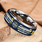 Michigan Wolverines 2026 Men's Basketball National Champions Custom Alloy Ring – GNE6010
