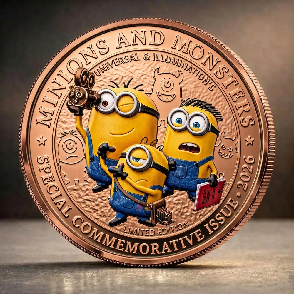 Minions & Monsters 2026 Commemorative Coin – TANTN25060