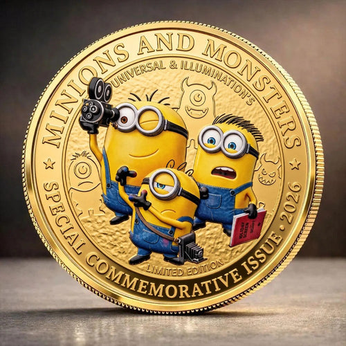 Minions & Monsters 2026 Commemorative Coin – TANTN25060