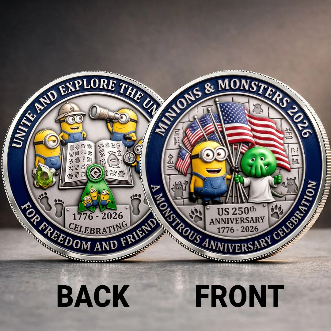 Minions & Monsters 2026 Commemorative Coin – TANTN25059
