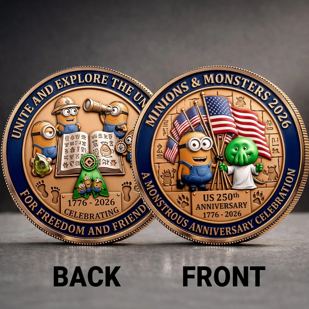 Minions & Monsters 2026 Commemorative Coin – TANTN25059