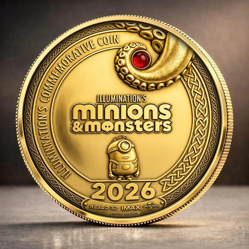 Minions & Monsters 2026 Commemorative Coin – TANTN25110