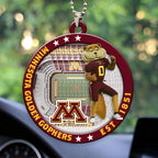 Minnesota Golden Gophers Football Custom shape 2-sided Acrylic Car Ornament – HOATT13112