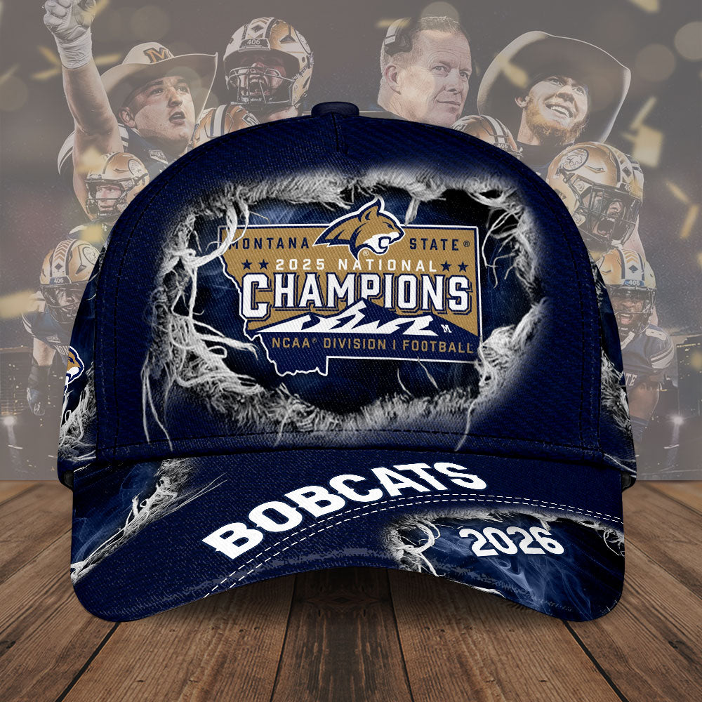 Montana State Bobcats Football Classic Cap – TMTHU3173