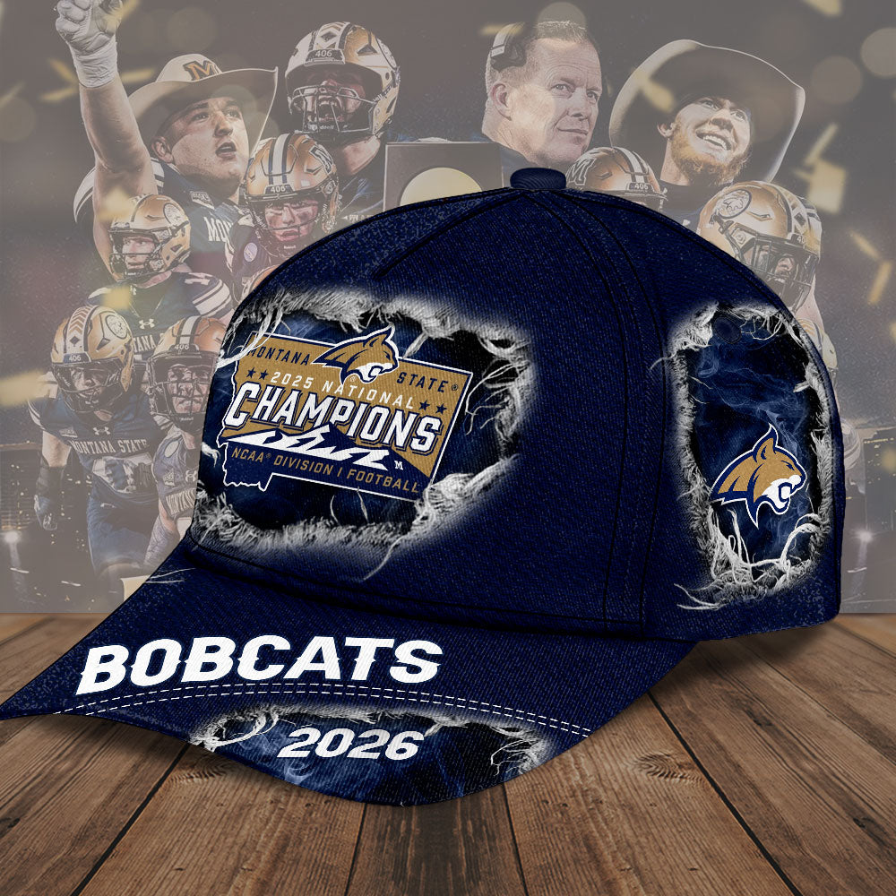Montana State Bobcats Football Classic Cap – TMTHU3173