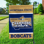 Montana State Bobcats Football 2025 National Champions Double-side Garden Flag – MAITM14542