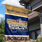 Montana State Bobcats Football 2025 National Champions Double-side Garden Flag – MAITM14542