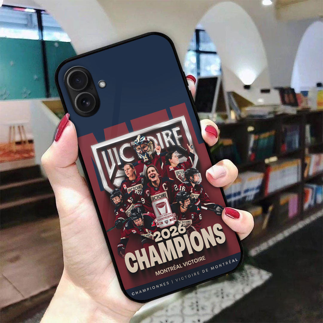 Montreal Victoire PWHL Champions 2026 Phone Case – TANTN23075
