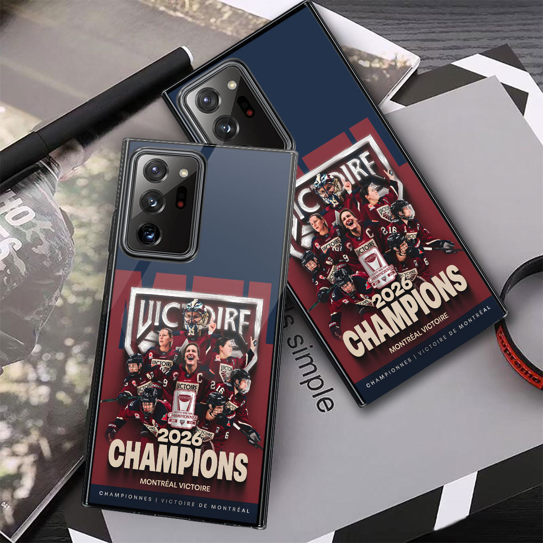 Montreal Victoire PWHL Champions 2026 Phone Case – TANTN23075
