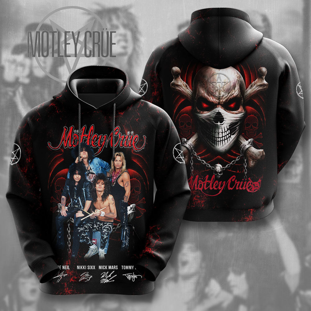 Mötley Crüe 3D Apparel – NGHIAVT 0533