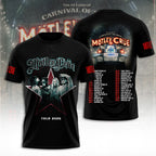 Mötley Crüe Tour 2026 3D Apparel – TANTN24442