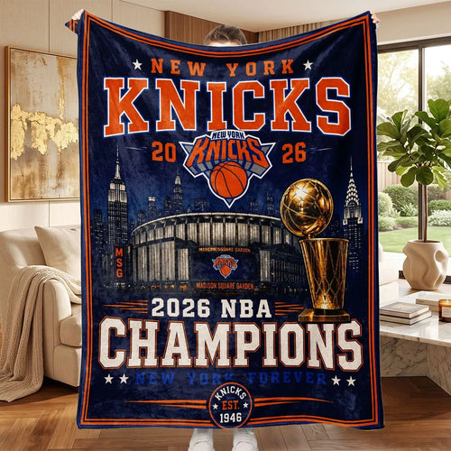 New York Knicks Fleece Blanket – TMTHU9033