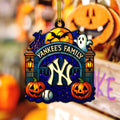 New York Yankees x Halloween Custom Shape 2-side Printed Acrylic Ornament – TMTHU1093