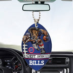 Buffalo Bills Custom shape 2-sided Acrylic Car Ornament – TMTHU861