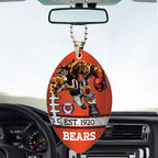 Chicago Bears Custom shape 2-sided Acrylic Car Ornament – TMTHU863