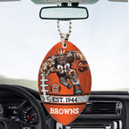 Cleveland Browns Custom shape 2-sided Acrylic Car Ornament – TMTHU865