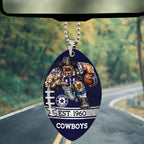 Dallas Cowboys Custom shape 2-sided Acrylic Car Ornament – TMTHU866