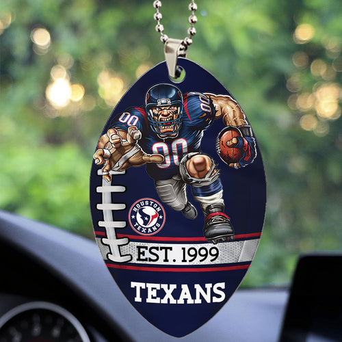 Houston Texans Custom shape 2-sided Acrylic Car Ornament – TMTHU870