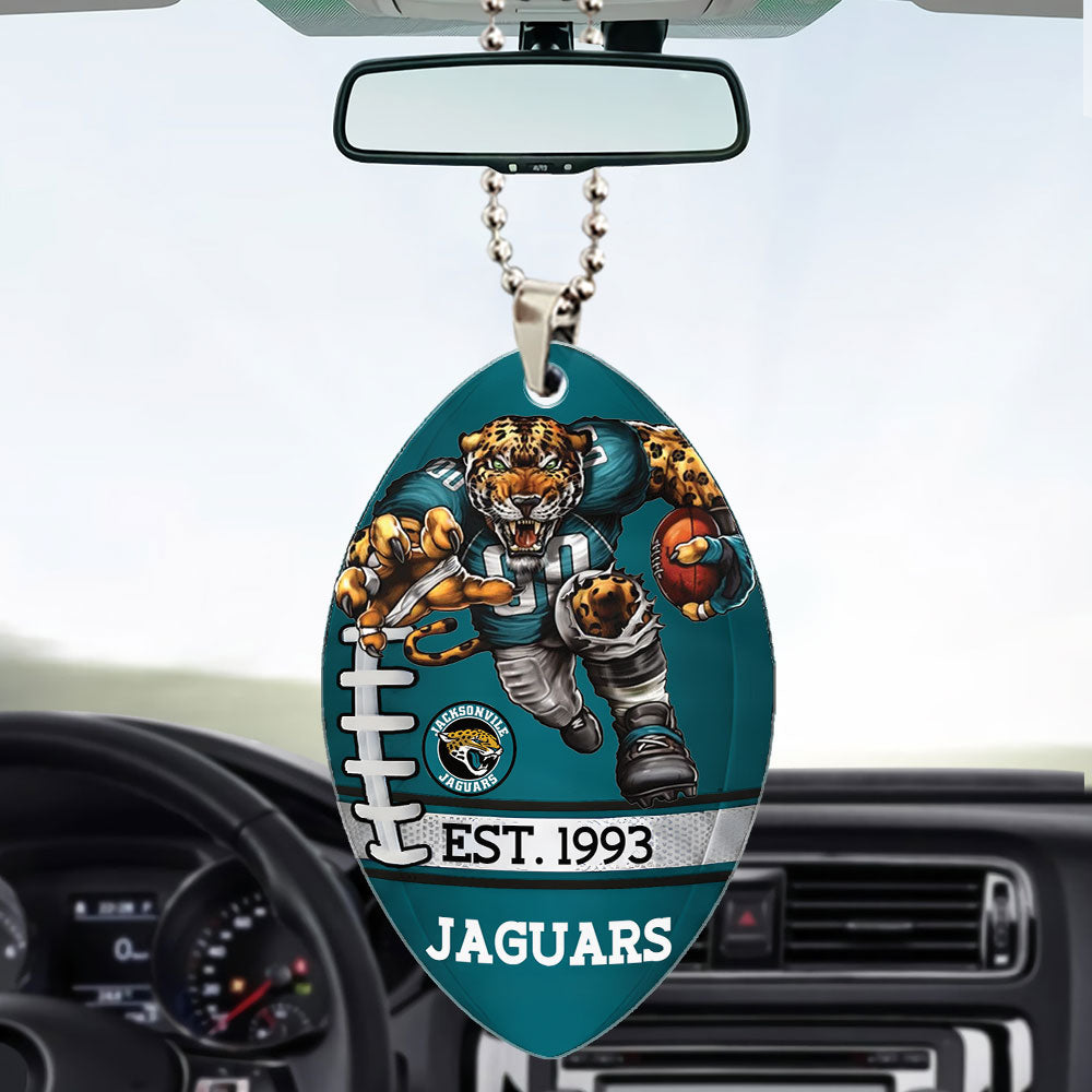Jacksonville Jaguars Custom shape 2-sided Acrylic Car Ornament – TMTHU872