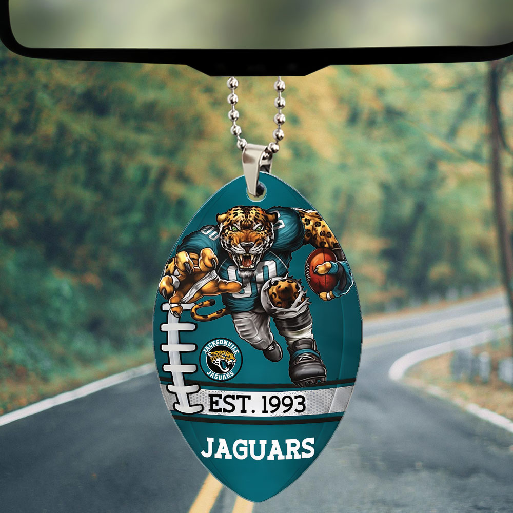 Jacksonville Jaguars Custom shape 2-sided Acrylic Car Ornament – TMTHU872