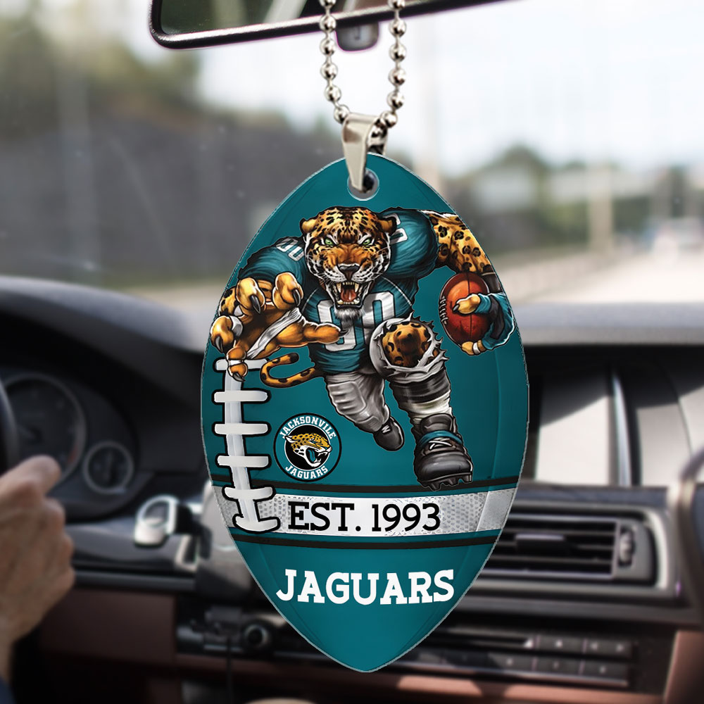 Jacksonville Jaguars Custom shape 2-sided Acrylic Car Ornament – TMTHU872