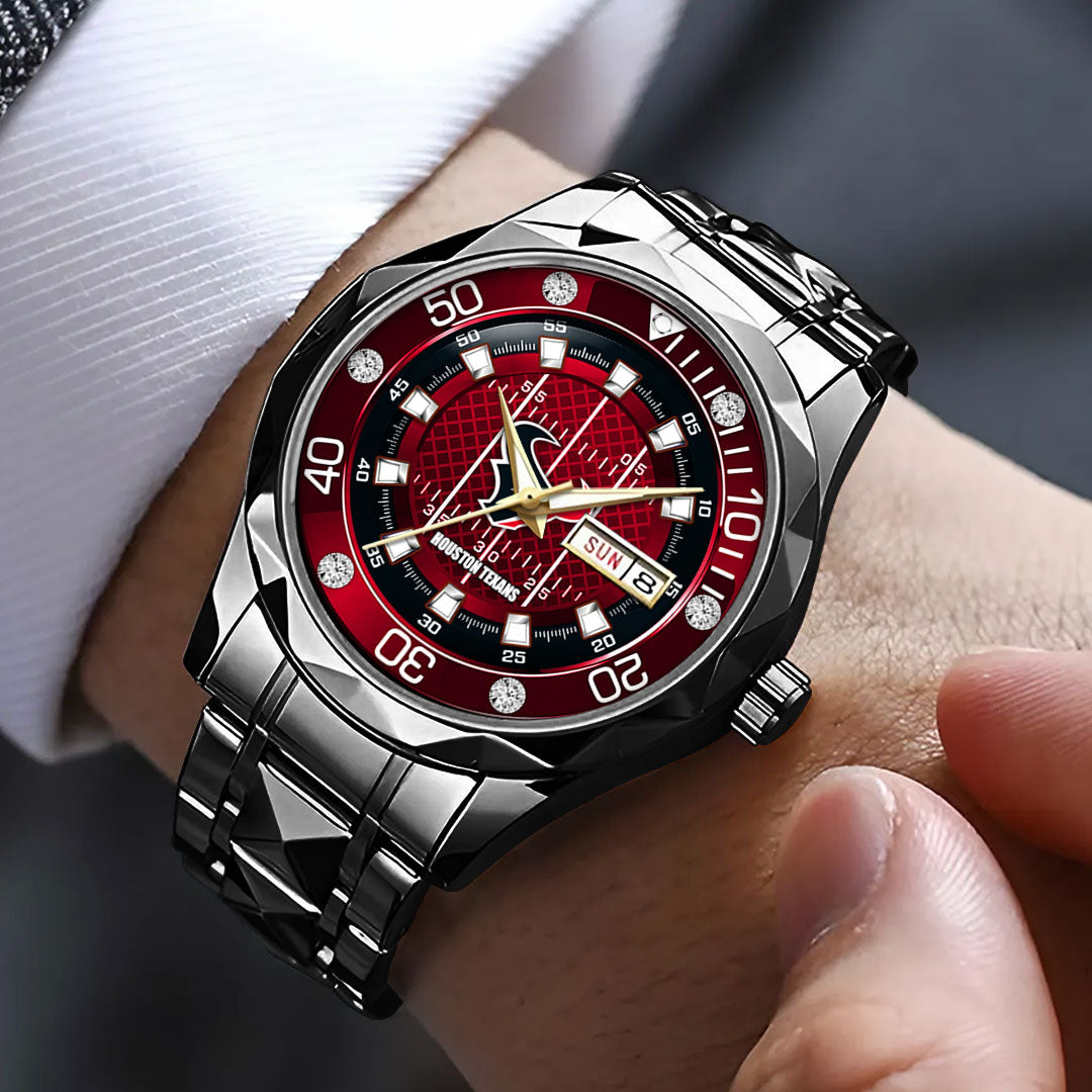 Houston Texans Alloy Luxury Quartz Watch – TMTHU917