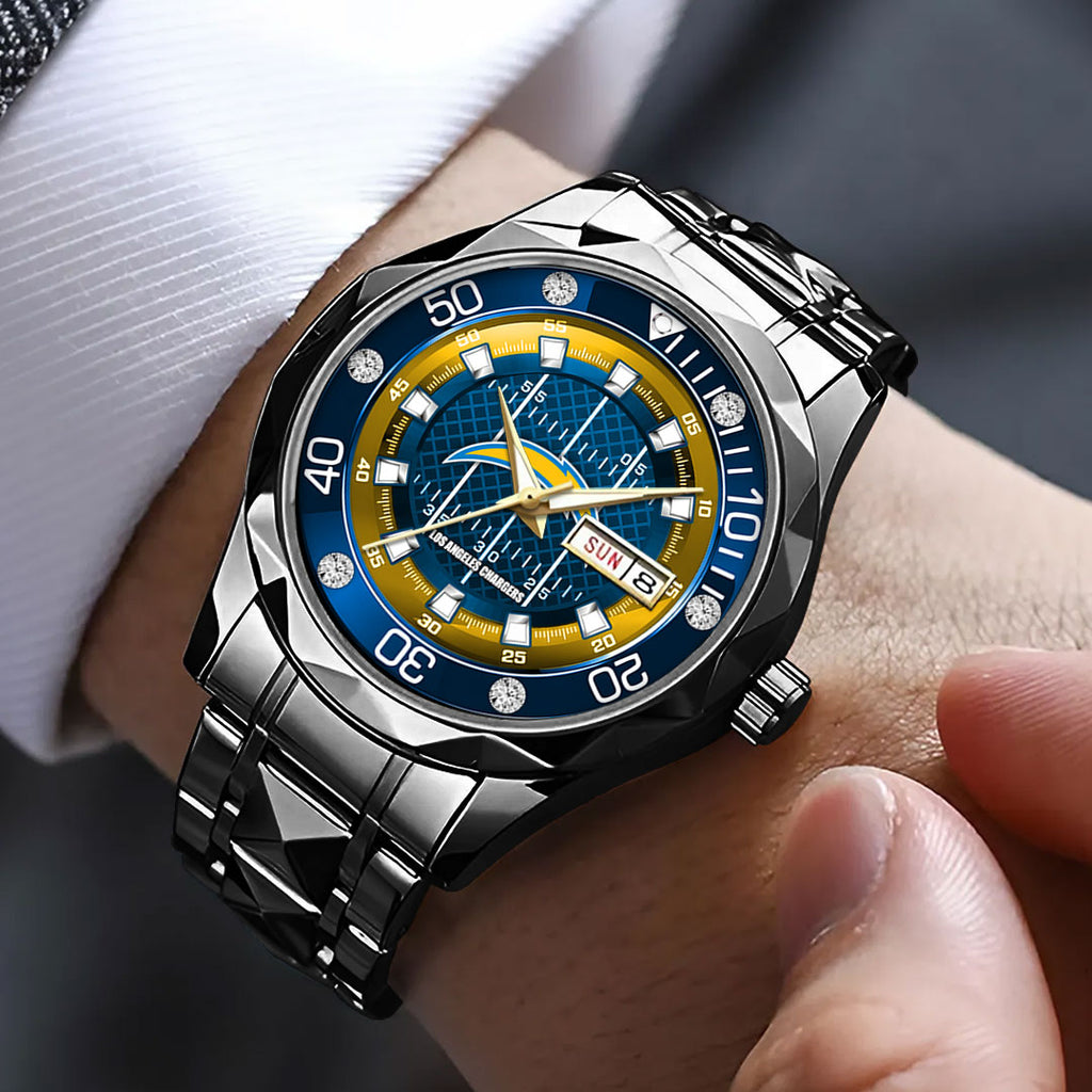 Los Angeles Chargers Alloy Luxury Quartz Watch – TMTHU924