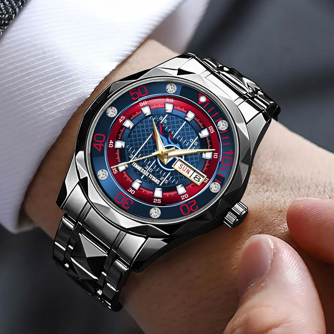 Tennessee Titans Alloy Luxury Quartz Watch – TMTHU920