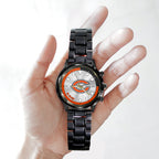 Chicago Bears Black Stainless Steel Watch – HOATT12937