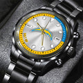Los Angeles Chargers Black Stainless Steel Watch – HOATT12949