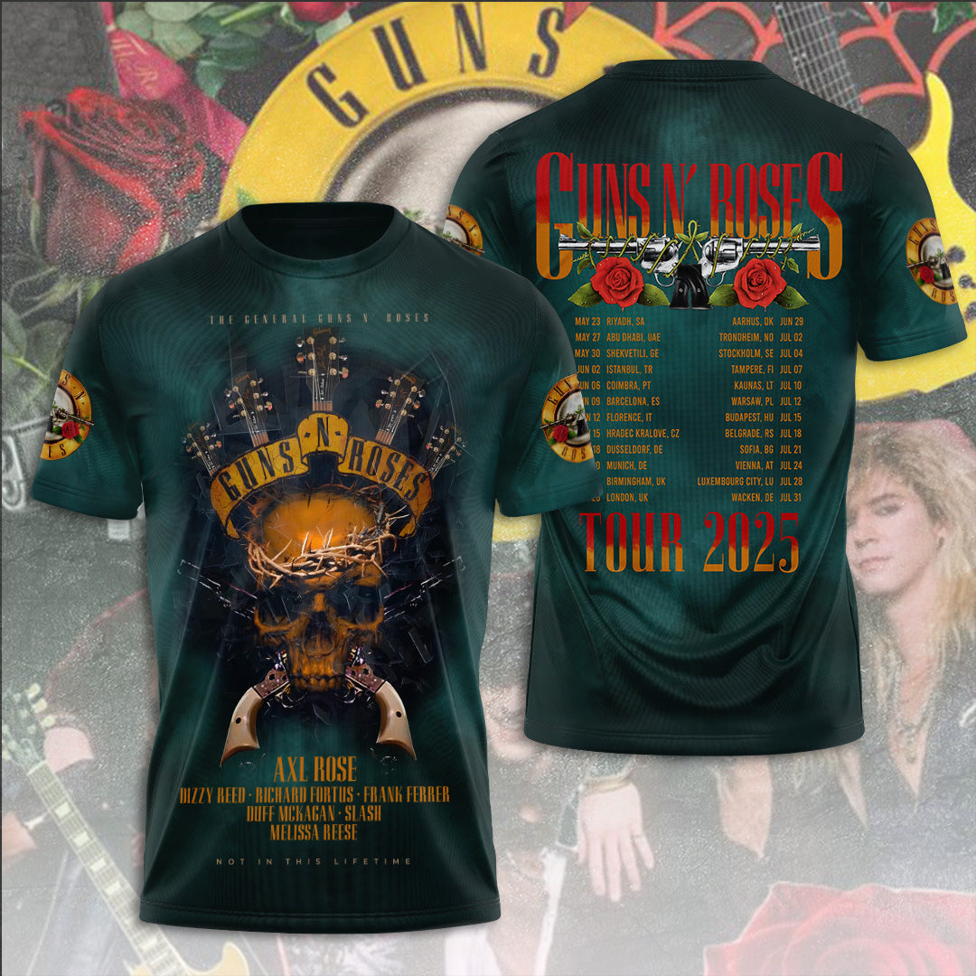 Guns N' Roses 3D Apparel – NGHIAVT 1957
