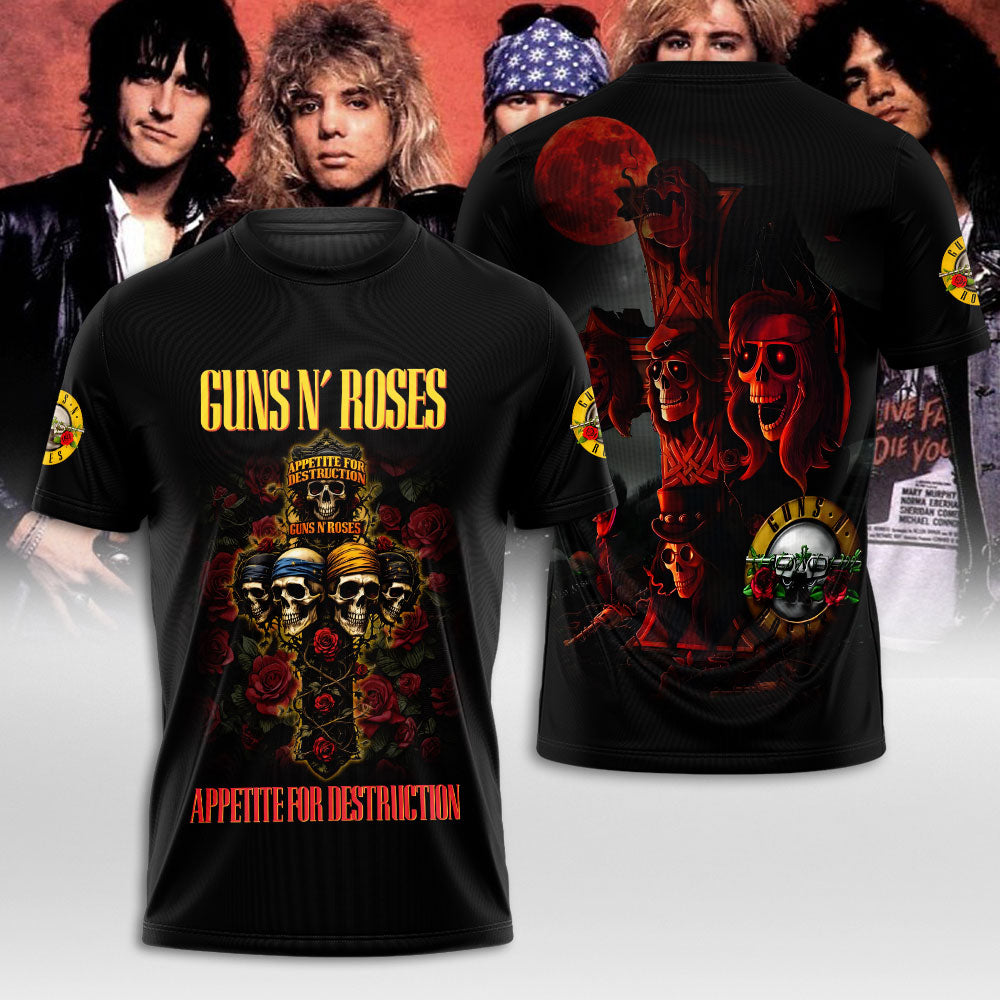 Guns N' Roses 3D Apparel – NGHIAVT 2167