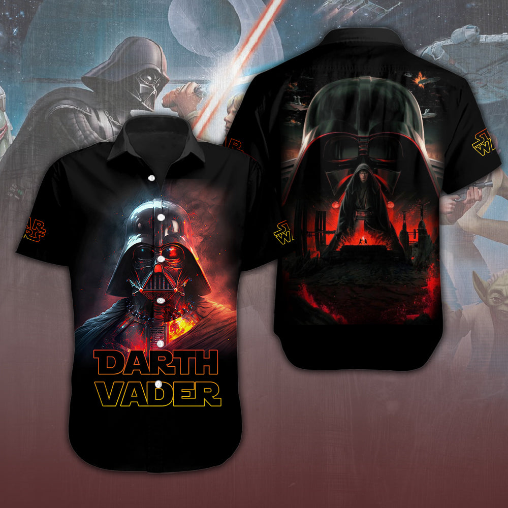 Star Wars Band Short Sleeve Button-Down Shirt – NGHIAVT 2484.6