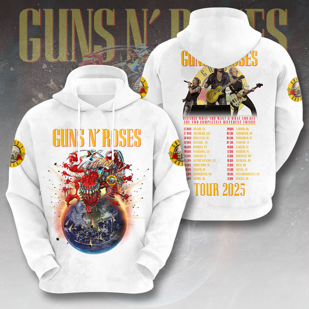Guns N' Roses 3D Apparel – NGHIAVT 2851