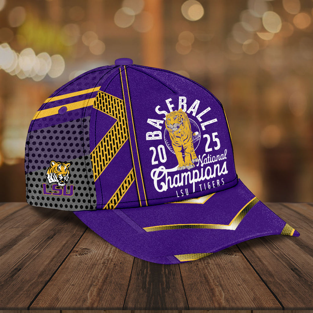 LSU Tigers Baseball 2025 National Champions Classic Cap – NGHIAVT 2859