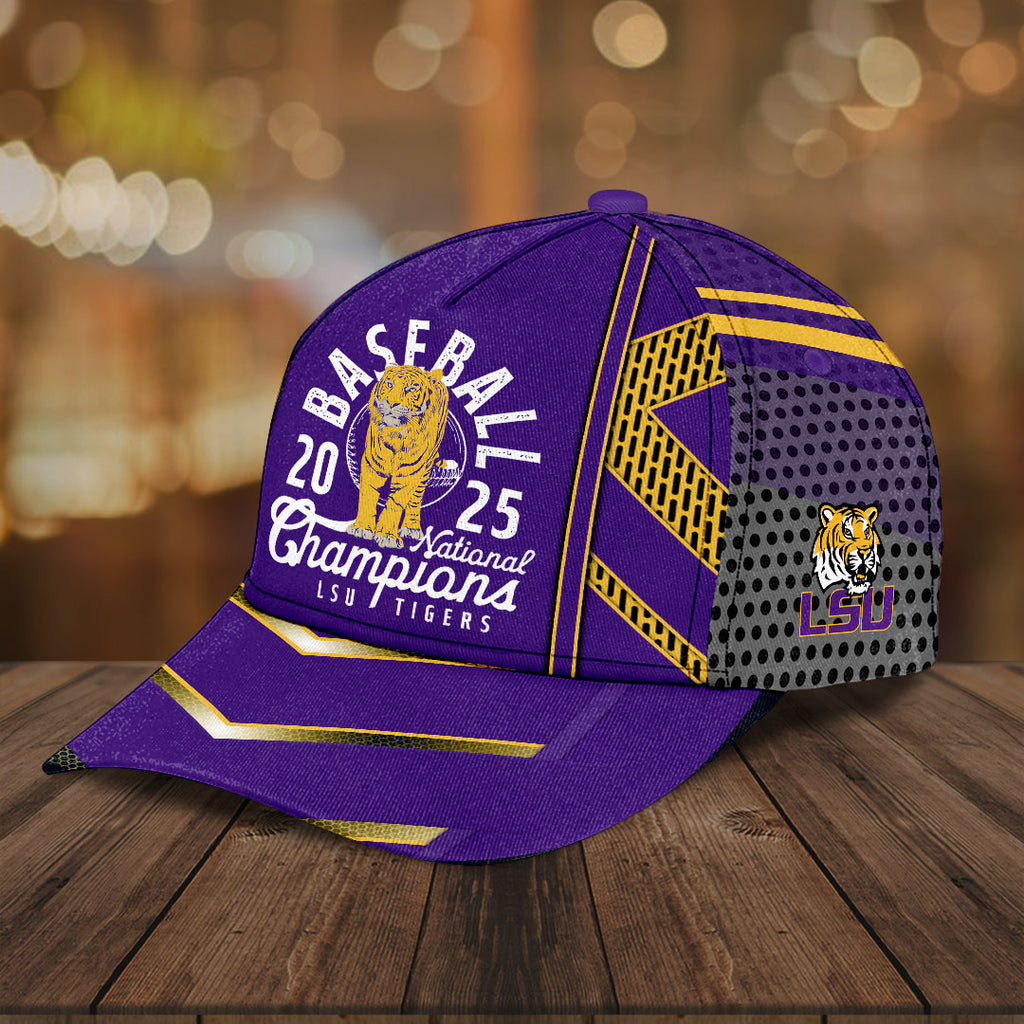 LSU Tigers Baseball 2025 National Champions Classic Cap – NGHIAVT 2859