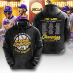 LSU Tigers Baseball 2025 National Champions 3D Apparel – NGHIAVT 2877