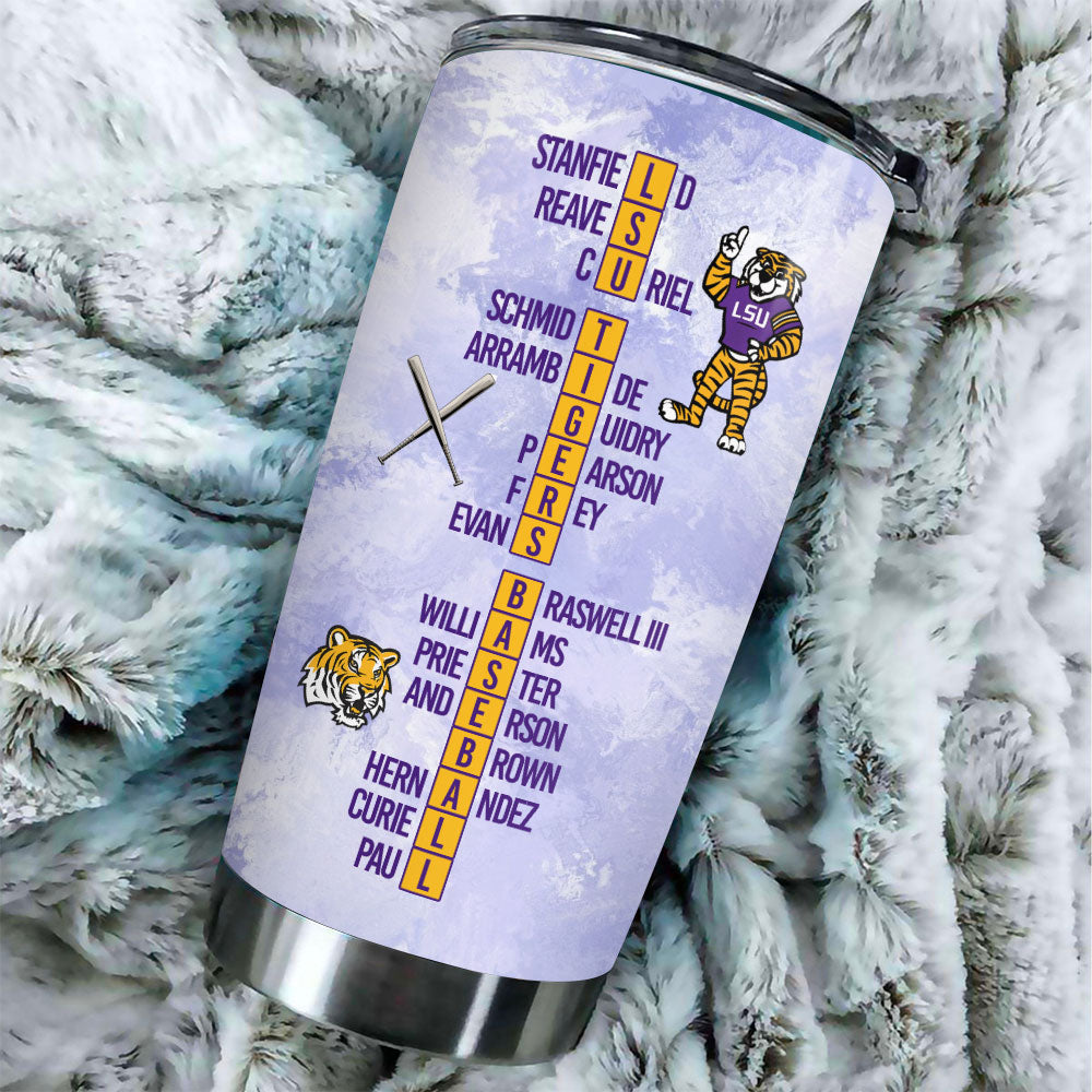 LSU Tigers Baseball Tumbler Cup – NGHIAVT 2880