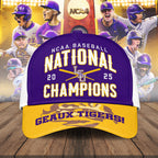 LSU Tigers Baseball 2025 National Champions Classic Cap – NGHIAVT 2890