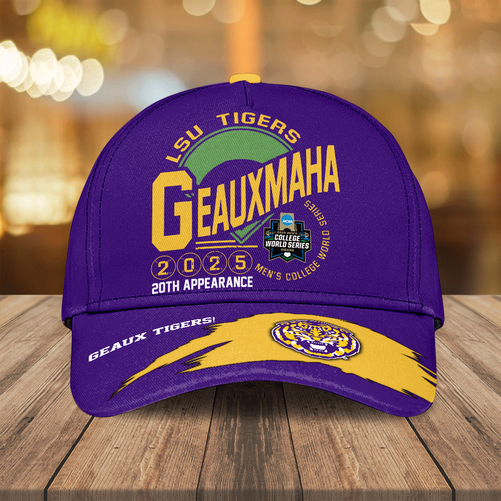 LSU Tigers Baseball 2025 National Champions Classic Cap – NGHIAVT 2908