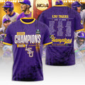 LSU Tigers Baseball 2025 National Champions 3D Apparel – NGHIAVT 2910