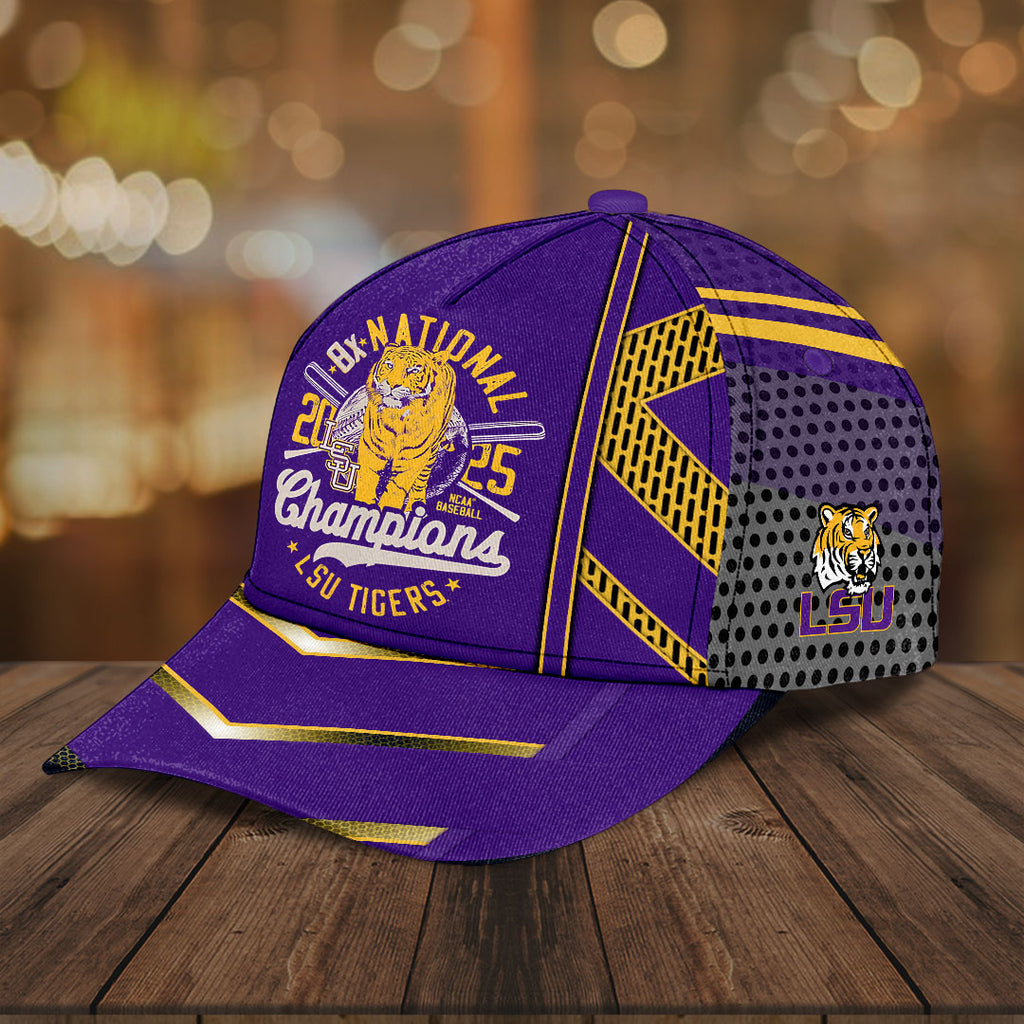 LSU Tigers Baseball 2025 National Champions Classic Cap – NGHIAVT 2941