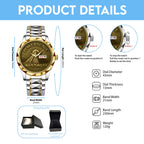 Iron Maiden Alloy Luxury Quartz Watch – NGHIAVT 2959