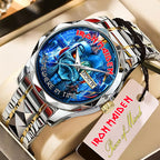 Iron Maiden Alloy Luxury Quartz Watch – NGHIAVT 2962