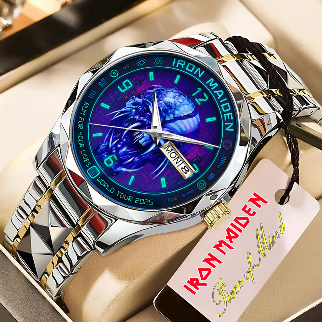 Iron Maiden Alloy Luxury Quartz Watch – NGHIAVT 3068