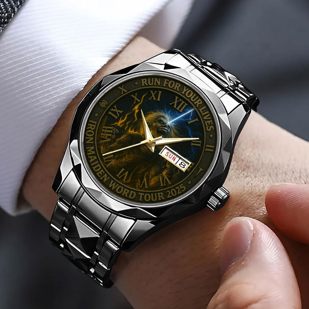 Iron Maiden Alloy Luxury Quartz Watch – NGHIAVT 3069